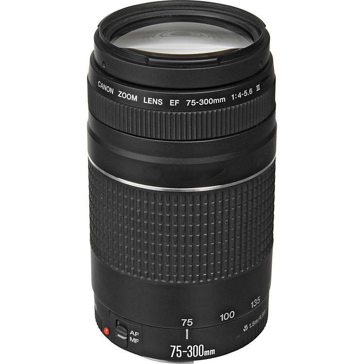 لنز دوربین کانن مدل EF75-300mm f/4-5.6 III USM for Canon Cameras