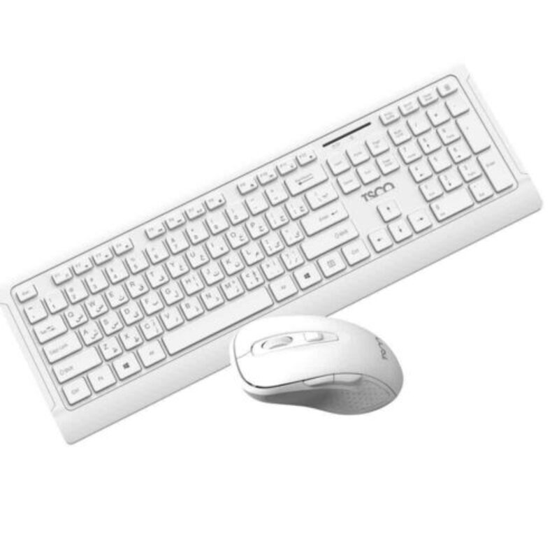کیبورد و ماوس بی سیم تسکو مدل TKM 7023W کیبورد و ماوس بی سیم تسکو مدل TKM 7023W