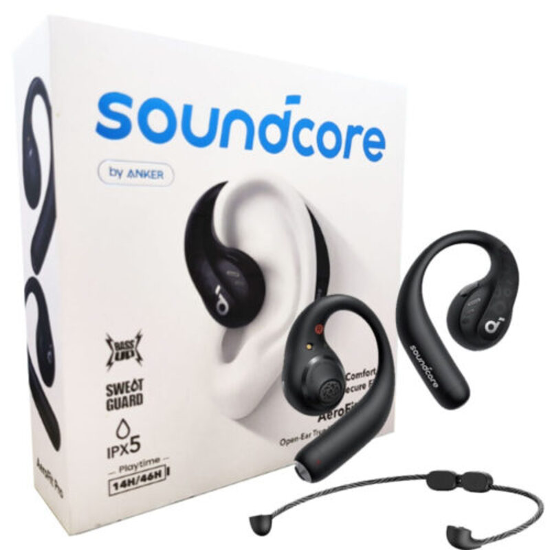 هندزفری بلوتوثی انکر مدل AeroFit Pro A3871 هندزفری بلوتوثی انکر مدل AeroFit Pro A3871