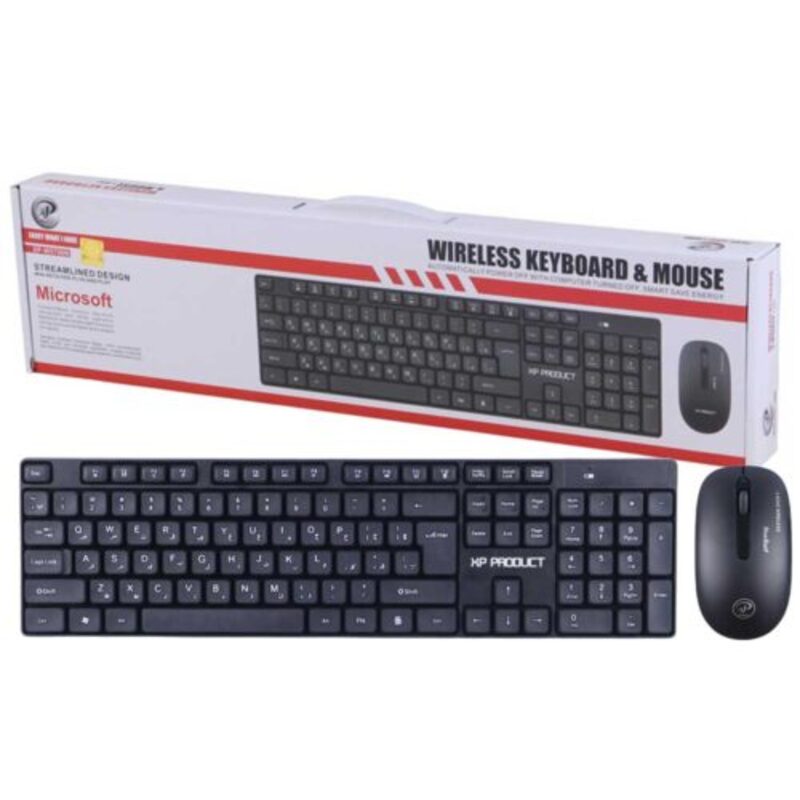 کیبورد و ماوس بی سیم ایکس پی مدل XP-W5700N کیبورد و ماوس بی سیم ایکس پی مدل XP-W5700N