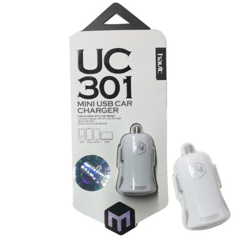 شارژر فندکی هویت مدل HV-UC301 شارژر فندکی هویت مدل HV-UC301