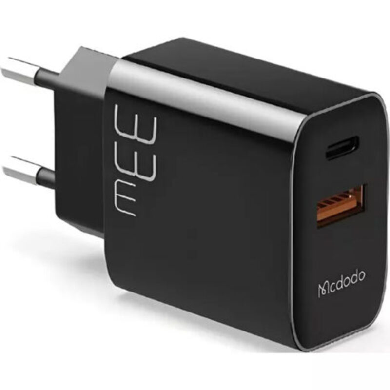 شارژر دیواری مکدودو مدل CH-0922 به همراه کابل تبدیل USB-C شارژر دیواری مکدودو مدل CH-0922 به همراه کابل تبدیل USB-C
