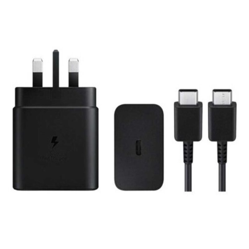 شارژر دیواری 45 وات سامسونگ مدل EP-T4510 به همراه کابل تبدیل USB-C شارژر دیواری 45 وات سامسونگ مدل EP-T4510 به همراه کابل تبدیل USB-C