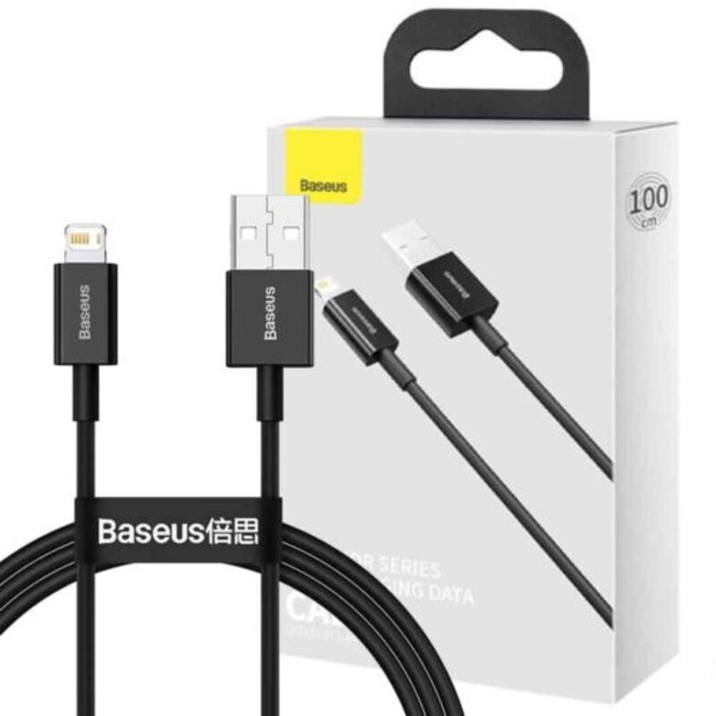 کابل تبدیل USB به لایتنینگ باسئوس مدل CALYS-A01 طول 1.5 متر کابل تبدیل USB به لایتنینگ باسئوس مدل CALYS-A01 طول 1.5 متر