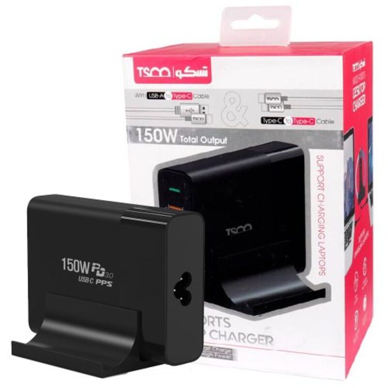 آداپتور شارژ 150 وات تسکو مدل TTC 69 به همراه کابل پاور AC آداپتور شارژ 150 وات تسکو مدل TTC 69 به همراه کابل پاور AC